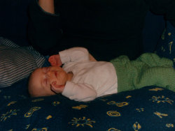 Theda schläft